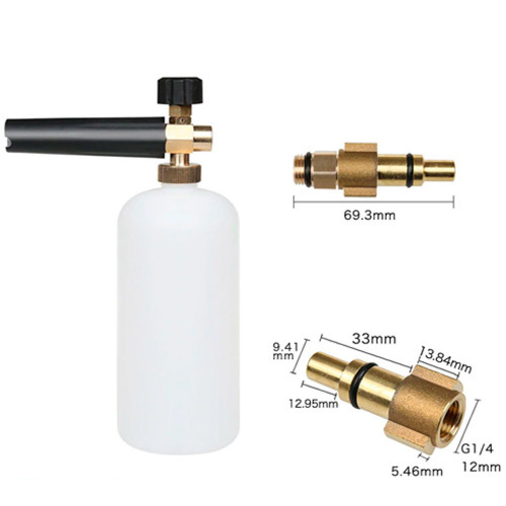 Пенная насадка S1 1л для моек Lavor, Parkside, Foreman, Huter M135-H, густая пена