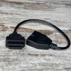 Переходник OBD2 16pin мама – GM 12pin папа GM12 для Daewoo Lanos, Sens
