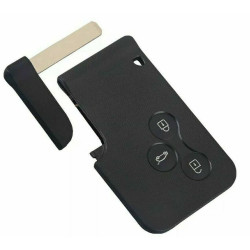 Заготовка чип-ключа Renault Megane Scenic 2003-2008 с чипом ID46 PCF7947 и платой сигнализации 433МГц