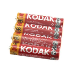 Батарейка AAA Kodak LR3 соляная 1.5В, батарейка для пульта, игрушек и часов, батарея