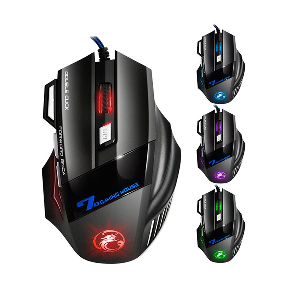 IMice X7 Silent Pro – игровая эргономичная мышь 5500 DPI