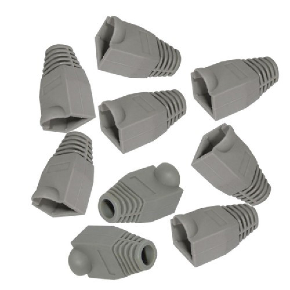 Колпачки для коннекторов RJ45, набор 100 шт, защитные колпачки Cat5e UTP/STP для кабеля