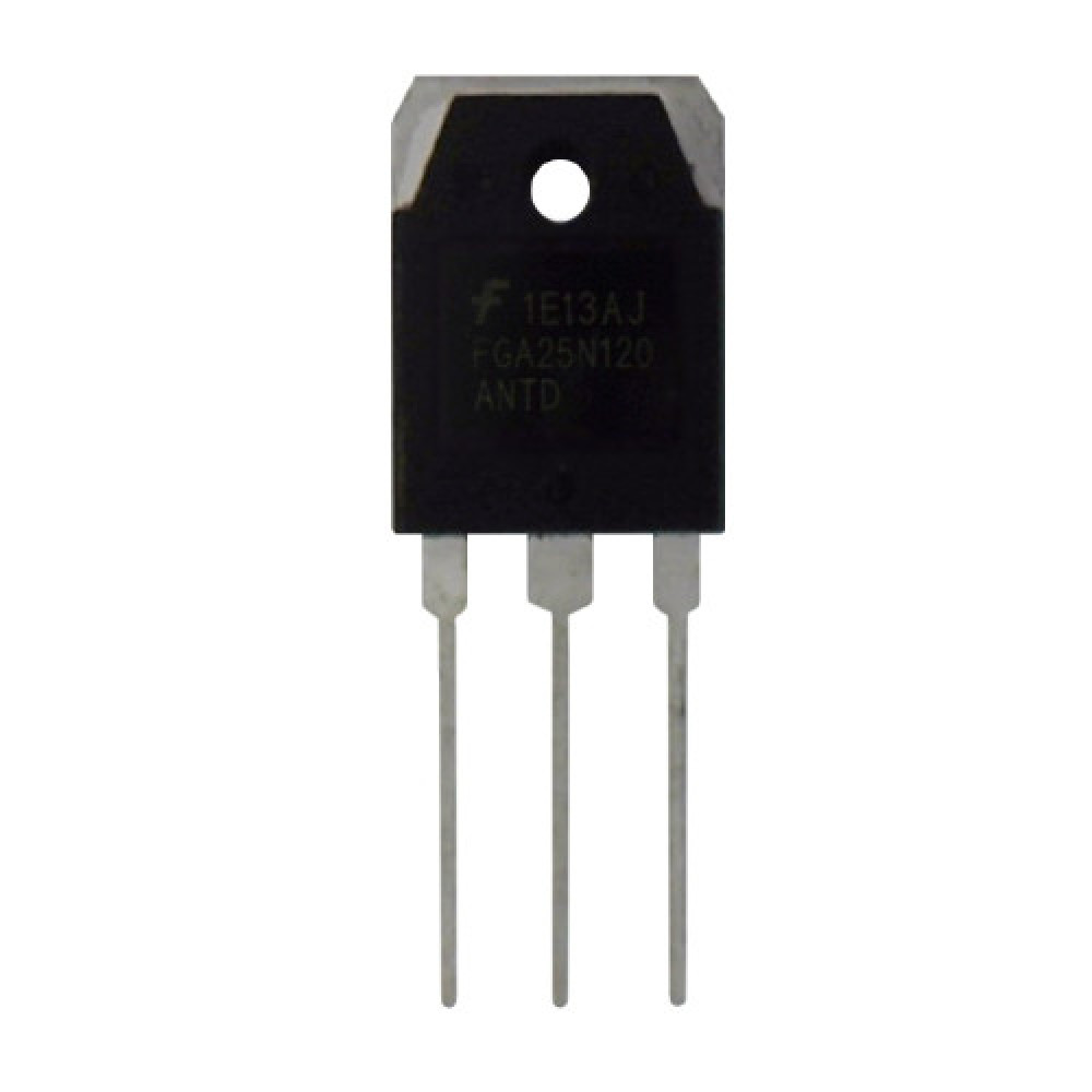 IGBT транзистор FGA25N120 (25N120), TO-3P, 1200В 25А с встроенным диодом