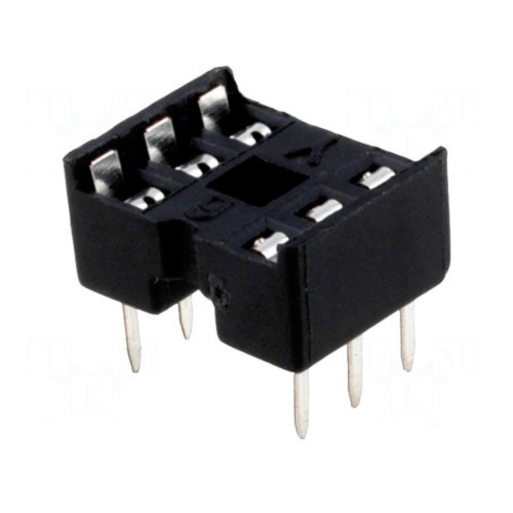 Панель SCS-6 10шт IC DIP 6 контактов узкая для бистрой замени оптронов