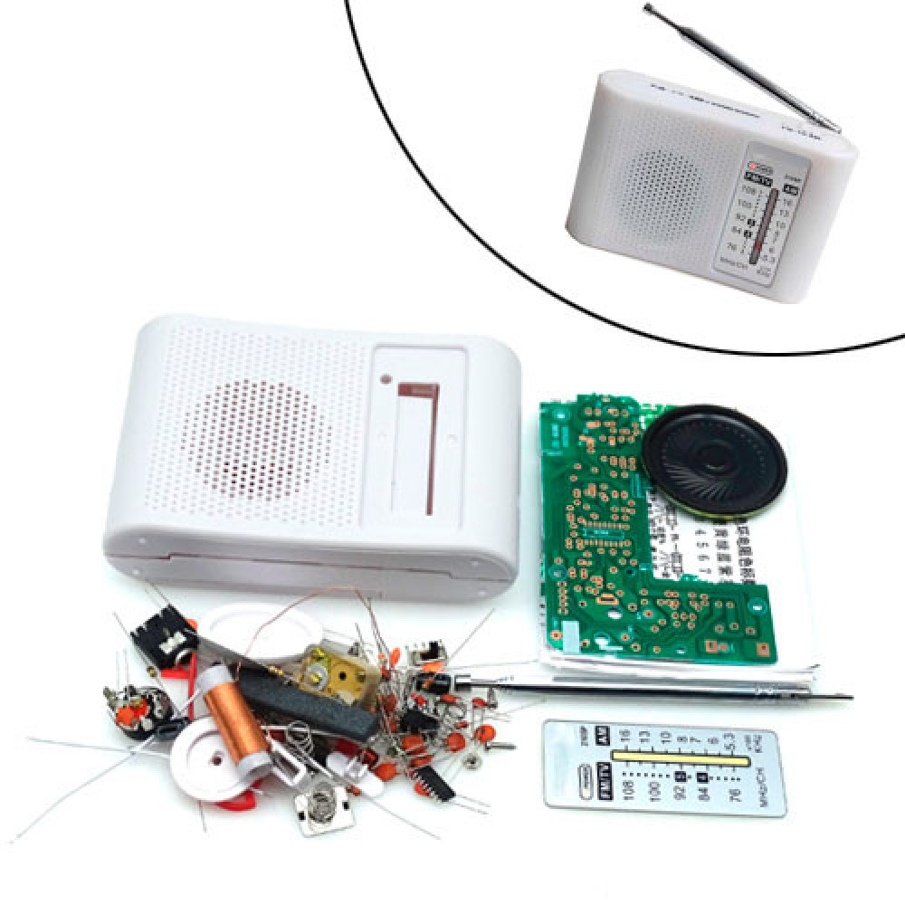 Конструктор для сборки FM AM радиоприемника CF210SP комплект DIY