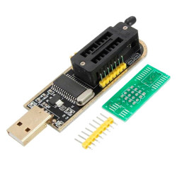 USB мини программатор CH341A 24 25 FLASH EEPROM для микросхем SPI I2C универсальный