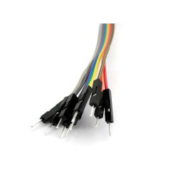 Dupont кабель папа-папа 20 см, набор 40 шт для Arduino, макетних плат і електронних модулей