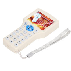Копировальщик RFID ID РЧИД NFC дубликатор 10 частот LCD универсальный считыватель карт