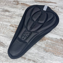 Накладка чехол на седло велосипеда мягкая поролоновая для велосиденья комфортна
