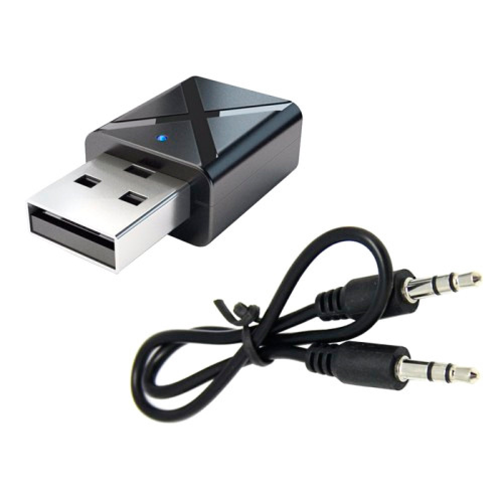Миниатюрный USB-адаптер Bluetooth 5.0 VIKEFON KN320, передатчик и приемник звука