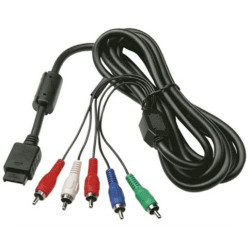 Компонентний AV аудио-видео кабель для Sony PS2/PS3 1.8 м поддержка Full HD 1080p