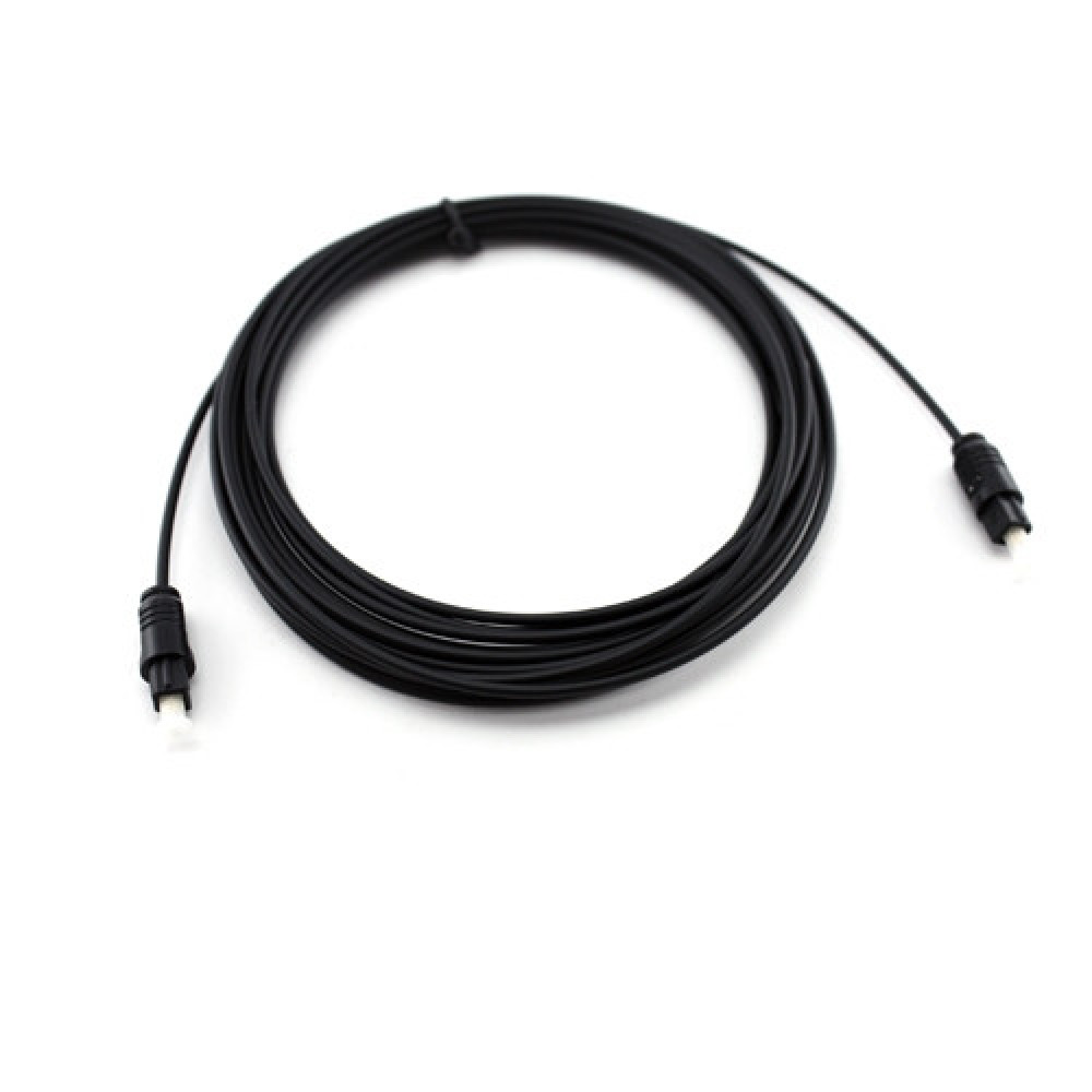 Кабель оптичеський аудио Toslink 5 м OD2.2 цифровое соединение для TV колонок, саундбаров