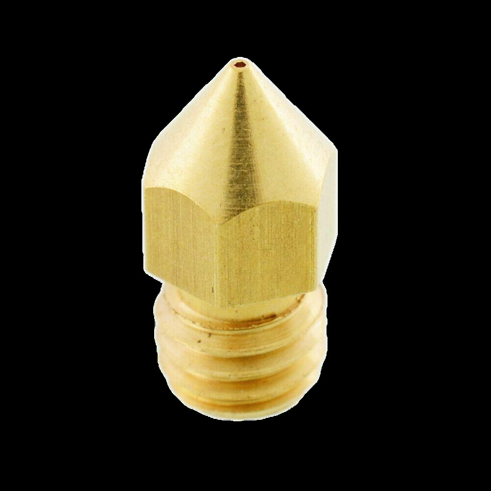 Латунна сопло MK8 MK9 0.5 мм, диаметр под 1.75 мм, насадка для екструдера 3D-принтера