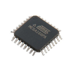 Микроконтроллер ATmega168PA-AU TQFP-32, 8-битный AVR, 16 КБ памяти, 20 МГц для DIY проектов и радиотехники