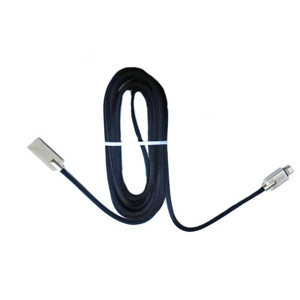 Кабель USB - Lightning 3м в оплетке для Apple iphone, ipad, ipod, прочний зарядний шнур