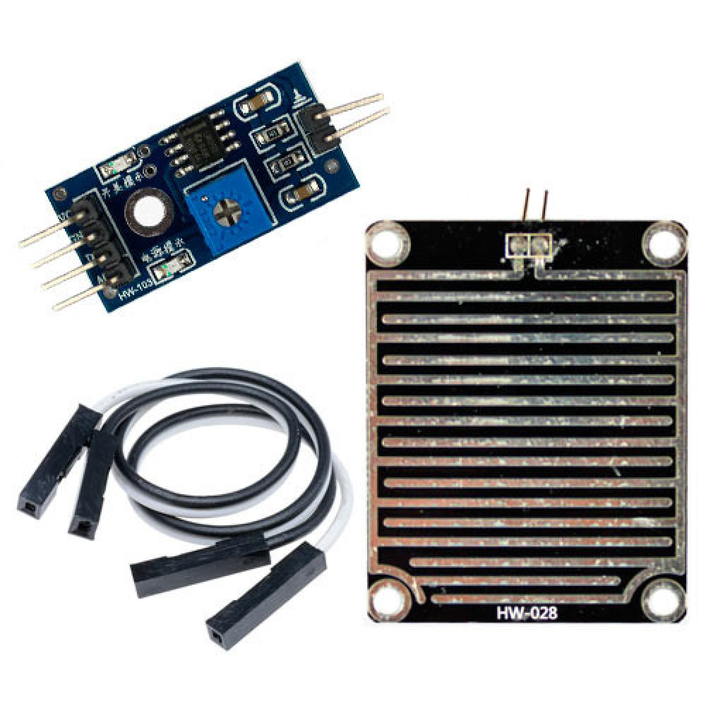 Погодный датчик влаги дождя и снега HW-028 HW-103 модуль для Arduino