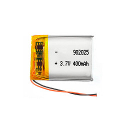 Аккумуляторная батарея Li-pol 902025 3.7В 400мАч для RC моделей MP3 MP4 GPS устройств
