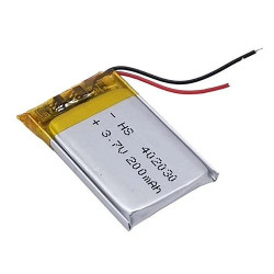 Li-pol аккумулятор 402030 3.7В 200мАч для GPS MP3 MP4 RC моделей аккумуляторная батарея