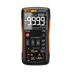 Мультиметр цифровой ANENG Q1 Pro, авто выбор диапазона, True RMS, NCV, 9999 отсчетов