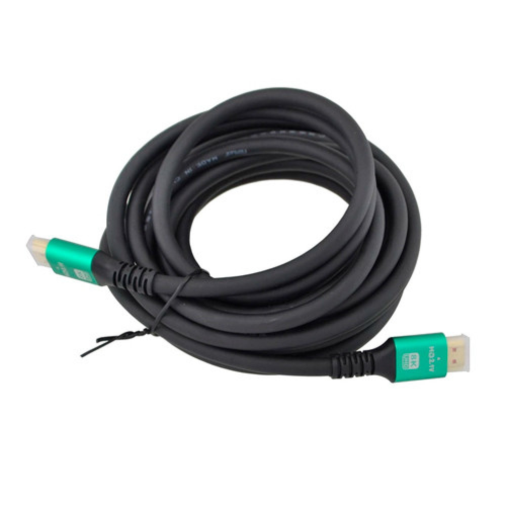 Кабель HDMI 3м v2.1 8K UHD 48gbps Premium позолоченний для TV, PS5, Xbox, монитора, 60fps/120hz