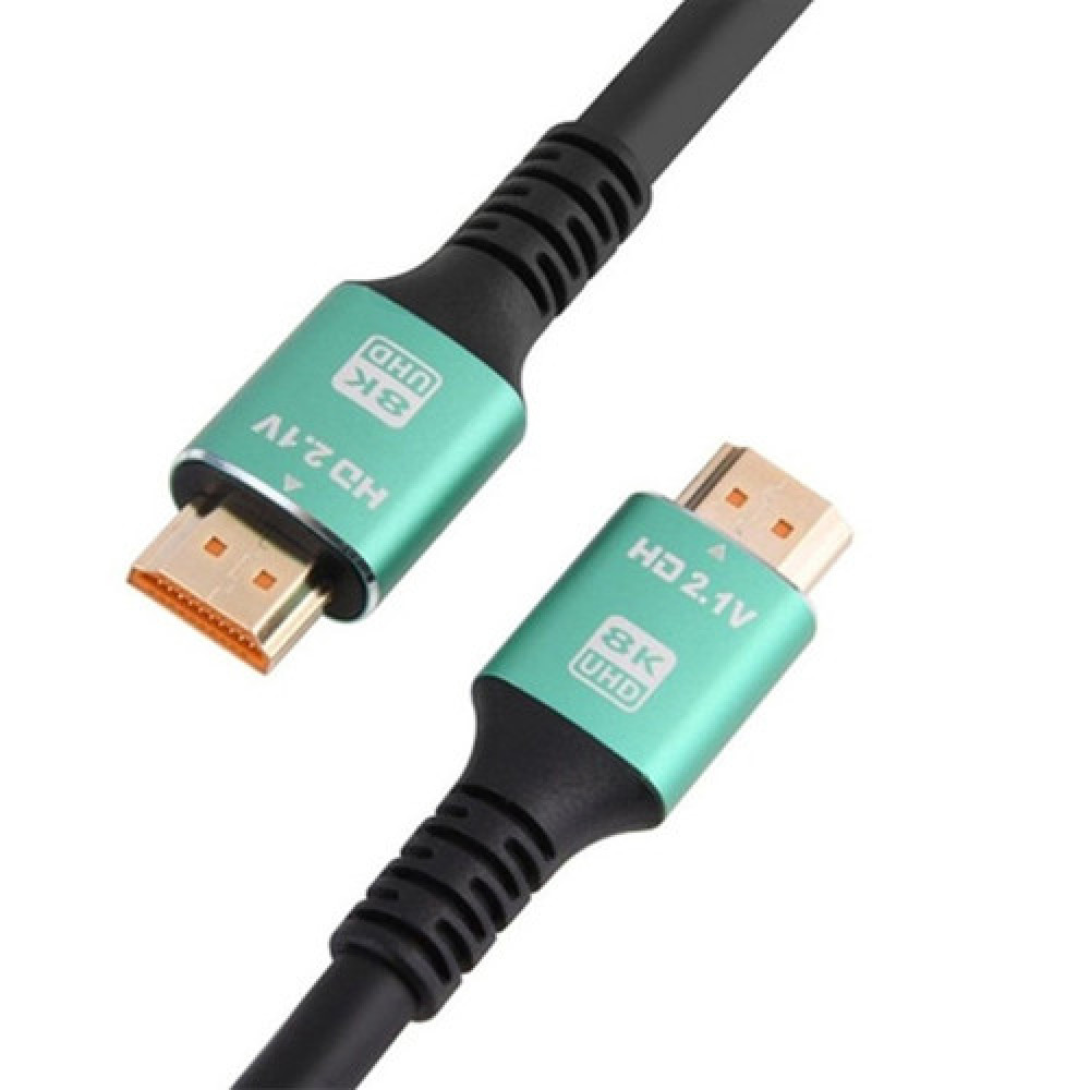 Кабель HDMI 2.1 20 м, UHD 8K Premium толстый с позолоченными разъемами для передачи сигнала