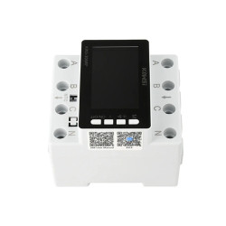Wi-Fi счетчик електроенергии трехфазний 220 В 80 А KWS-306WF на DIN-рейку с защитами і мониторингом