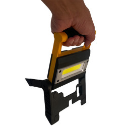 Прожектор переносной COB LED 12вт 1000лм аккумулятор 4800 мач Type C USB powerbank 160x155x40 мм