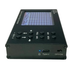 Анализатор спектра 6.2 Ггц с генератором сигнала RF HTOOL SA8 портативний дисплей 3.2 дюйма аккумулятор 3000 мач SMA