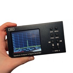 Анализатор спектра 6ггц v5.1.0 с генератором RF сигнала портативний SA6 USB Type C аккумулятор 5000мач дисплей 4дюйма