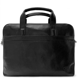 Мужской портфель из натуральной кожи Tony Perotti Italico 6031G-38 (90422) Черный